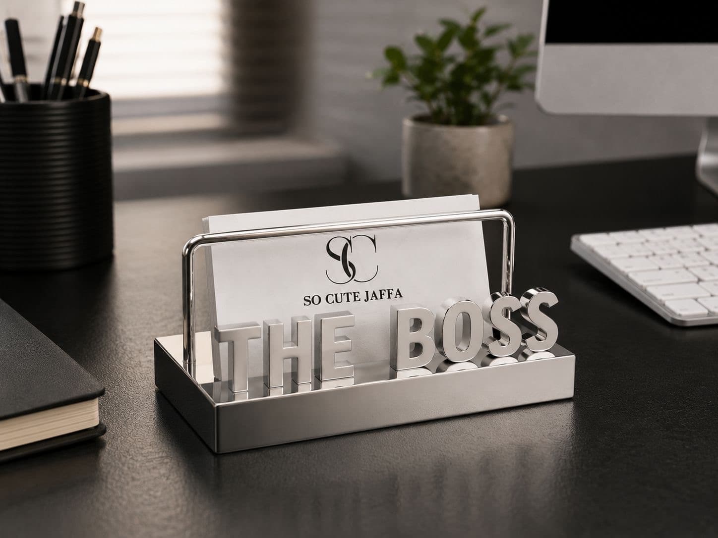 מעמד לכרטיסי ביקור THE BOSS