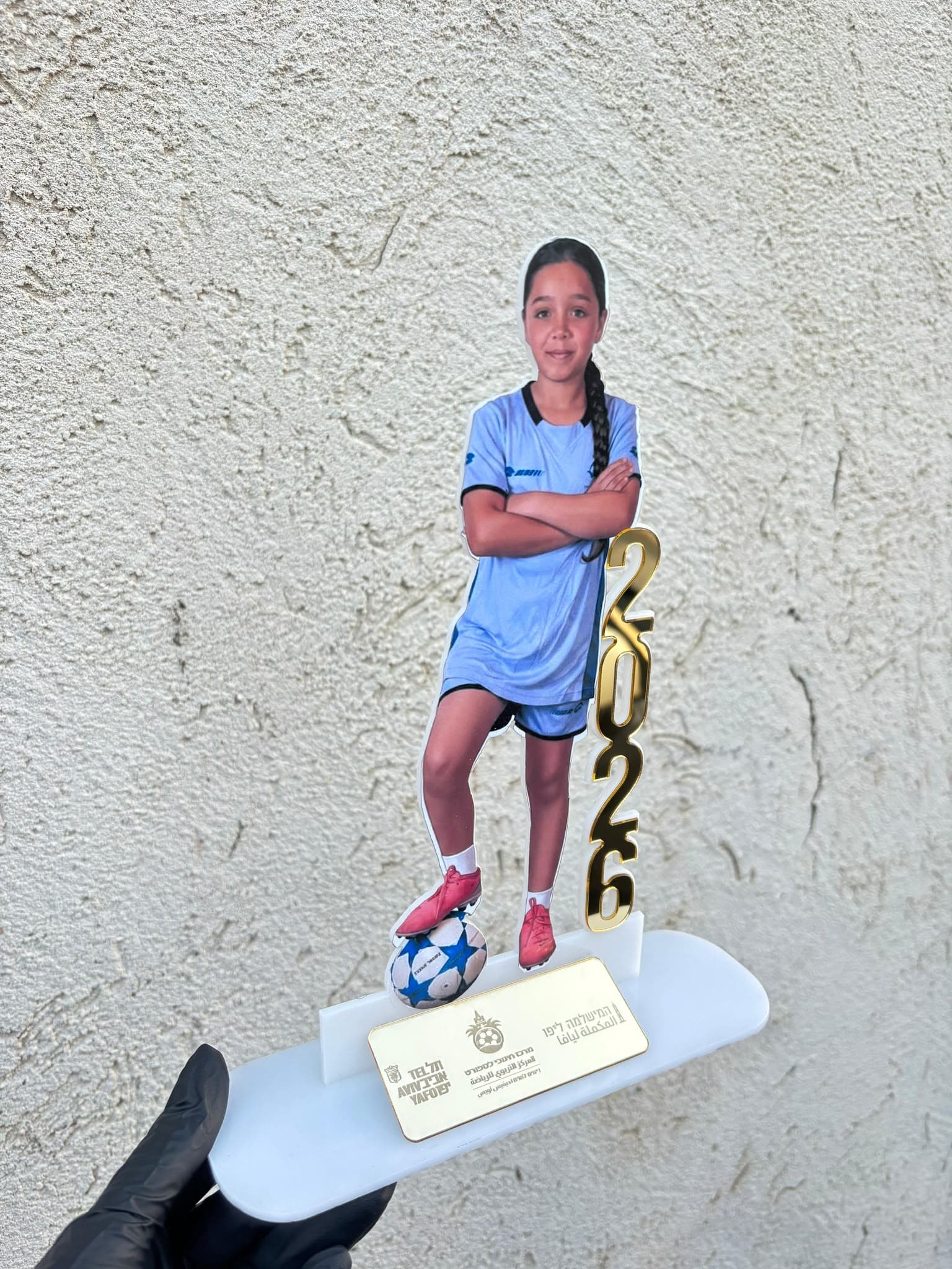 מעמד אקריל בעיצוב אישי עם תמונה – מזכרת ייחודית